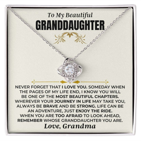 To My Granddaughter - Love Grandma - Gift Set - SS477