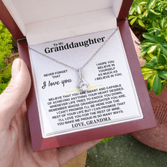 To My Granddaughter - Personalized Gift Set - SS268GM